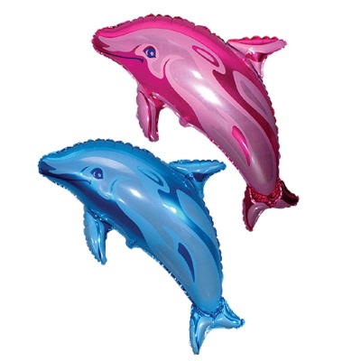Dolphin 37'' Super Shape Foil Balloon